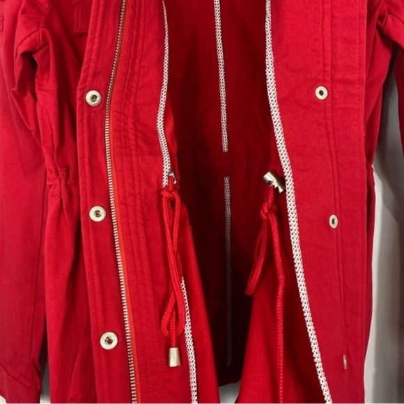 EDEN SOCIETY Marisa Contrast Collar Cargo Jacket - Picture 6 of 10